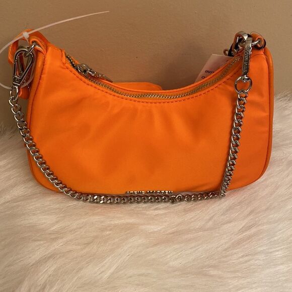 NWT Steve Madden Crossbody Bag w/ Airpod Pouch - Orange - Picture 9 of 17